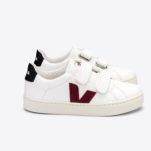 Vejas 13.5 kids sneakers Velcro straps white